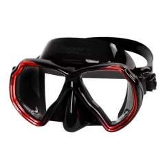 Máscara buceo Beuchat X-Contact 2 negro/rojo