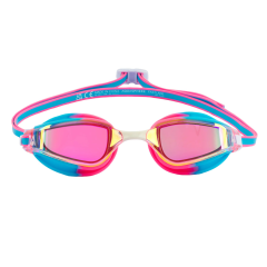 Gafas de natación Aquasphere Fastlane - Titane rosa efecto espejo