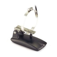 Montaje transductor Humminbird en motor eléctrico barco