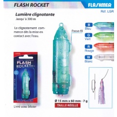 linterna Flash Rocket Flashmer - Rojo