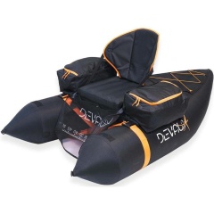 Pato de pesca Devaux Kayak Tube Cap-V 2000 - Negro