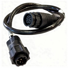 Cable adaptador LowranceConector negro al dispositivo Conector azul