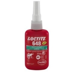 Fijador de roscas Loctite 648 Alta temperatura