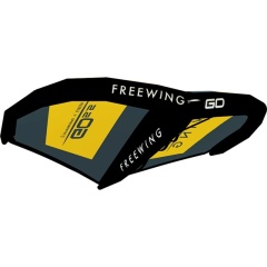 Vela wing foil Starboard X Airush Freewing GO Gray/Yellow 4.5