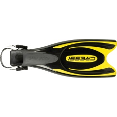 Aletas de buceo Cressi Frog Plus Negro/Amarillo