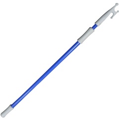 Bichero barco Cape Horn telescópico de aluminio - 120-210 cm - azul
