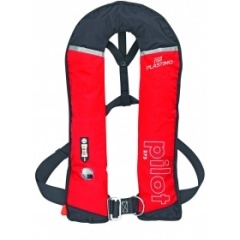 Piloto hinchable Plastimo 275N chaleco rojo automático + arnés