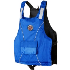 Gilet de sauvetage kayak bleu