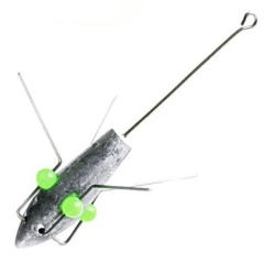 Plomos grapa surfcasting desenganchable sin forro 190 gr