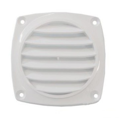 Grille d'aeration Nuova Rade Blanche 82 X 82 cm