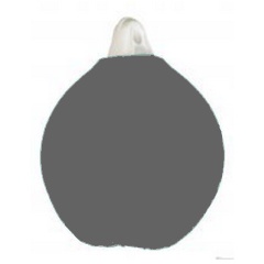 Par de fundas defensa barco Fendress grosor sencillo A2 39X49 - Gris Antracita