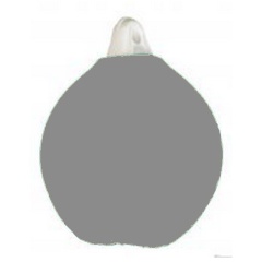 Par de fundas defensa barco Fendress grosor sencillo A3 47X59 - Gris claro