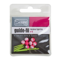 Guía de hilo rosa/gris Pierre Sempé