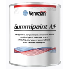 Antifouling Veneziani Gummipaint lancha neumática 0,5L Blanco