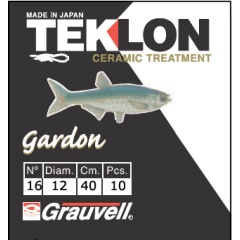 Anzuelos simples montados especiales Gardons Teklon