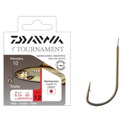 Anzuelos montados Daiwa Trucha especial