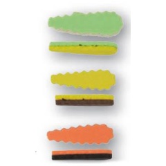 JMC Orange/Black Foam Hopper Small