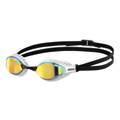 Gafas natación Arena Air- espejo - Cobre amarillo Speed white