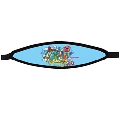 Correa para máscara neopreno Velcro - Pop art