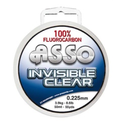 nylon Asso Fluoro-invisible claro 30 m 19/100