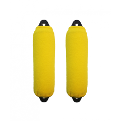 Paire chaussettes pare-battage Fendress simple épaisseur F8 38X140 - Jaune