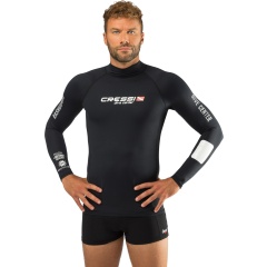 Camiseta rash guard Centro Long Cressi Dive Hombre