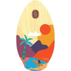 Skimboard Skim One Ke'e Beach 37