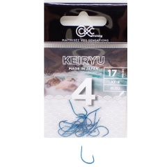 Anzuelo Simple C&C Fishing Keiryu Azul