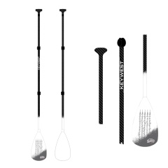 Remo Paddle Surf Key West Carbono 70 3 Partes 