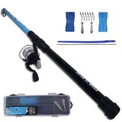 Combo caña y carrete SERT | Kit Fish ’N Play Teledigue 3604 + 601Fd + Box