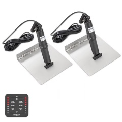 Kit flaps Lectrolab 230X305 mm pelles Inox avec commutateur LED 12V