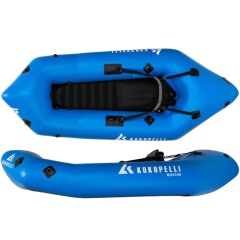 Packraft KOKOPELLI Recon Articulación azul autovaciable