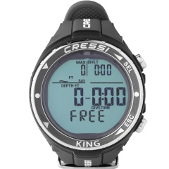 Reloj ordenador de apnea y pesca submarina Cressi King