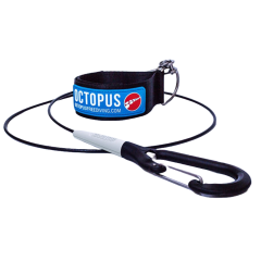 Lanyard de competición Octopus Freediving Azul 100 cm