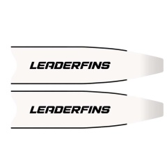 Palas para aletas Leaderfins Snow Fibre - Soft - Black 