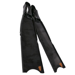 Aletas Leaderfins Fibra Camo Negro