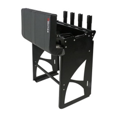 Ménsula Seanox Poste inclinado Alu Negro Completa