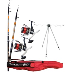 Pack de pesca surfcasting Lineaeffe Vigor Top Telesurf
