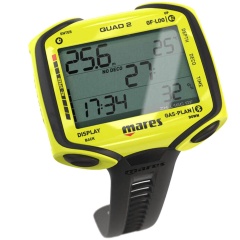 Ordenador De Buceo Mares Quad 2 Amarillo