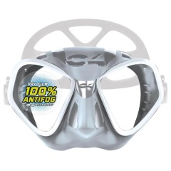 Máscara pesca submarina C4 Condor anti buée -White