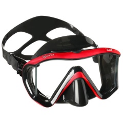 Masque de plongée Mares I3 Noir/Rouge