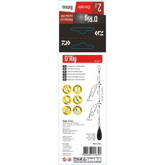 Bajo de línea Daiwa montaje dorada barc n°2