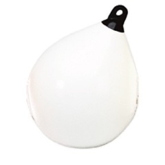 Defensa barco Plastimo esférica blanca 55X73 cm