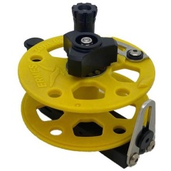 Carrete Fusil Pesca Submarina Ermes Albatros 80 Small - Amarillo