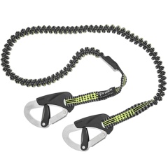 Longe de vie élastique Spinlock Racing 2 mètres 2 mousquetons