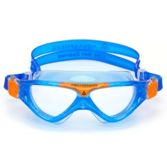 Máscara de natación Aquasphere Máscara de natación vista Junior - Transparente / Naranja