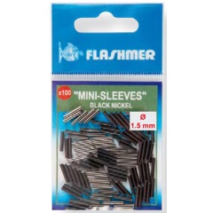 100 Mini-Grapa remache Bronceado 1,5 mm