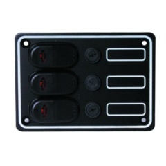 Cuadro eléctrico Plastimo aluminio 3 vias