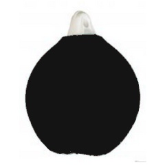 Par de fundas defensa barco Fendress grosor sencillo A5 70X92 - Negro