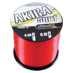 Nylon de pesca Asari Akira Surf Red-20/100